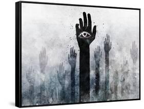 The patient-Alex Cherry-Framed Stretched Canvas