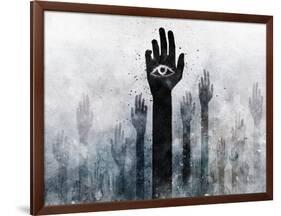 The patient-Alex Cherry-Framed Art Print