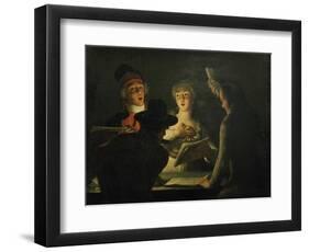 The Patriotic Singers, 1794-Dominique Doncre-Framed Giclee Print