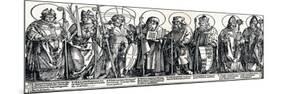 The Patron Saints of Austria, 1515-Albrecht Dürer-Mounted Giclee Print