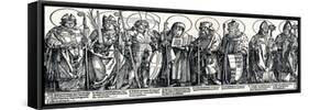 The Patron Saints of Austria, 1515-Albrecht Dürer-Framed Stretched Canvas
