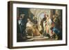 The Patron Saints of the Crotta Family-Giambattista Tiepolo-Framed Giclee Print