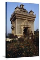 The Patuxai (Victory Gate or Gate of Triumph)-null-Stretched Canvas