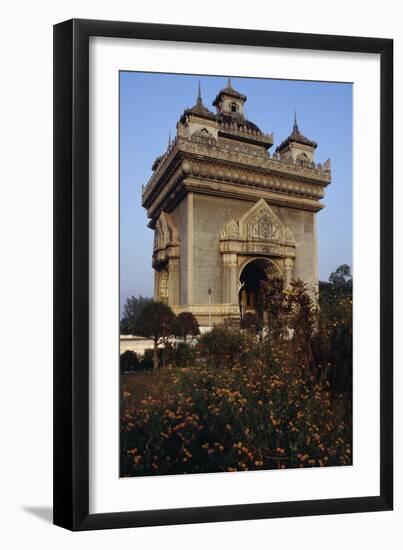 The Patuxai (Victory Gate or Gate of Triumph)-null-Framed Giclee Print