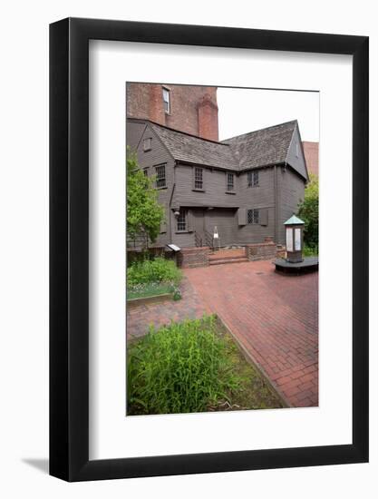 The Paul Revere House, Historic North End, Boston, MA-Joseph Sohm-Framed Photographic Print