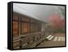 The Pavilion at the Portland Japanese Garden, Oregon, USA-William Sutton-Framed Stretched Canvas