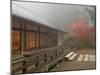 The Pavilion at the Portland Japanese Garden, Oregon, USA-William Sutton-Mounted Premium Photographic Print