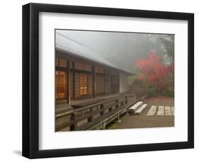 The Pavilion at the Portland Japanese Garden, Oregon, USA-William Sutton-Framed Photographic Print