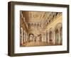 The Pavilion Hall, the Small Hermitage, 1864-Eduard Hau-Framed Giclee Print