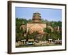 The Pavilion of Buddhist Fragrance, at the Summer Palace, Beijing, China-Miva Stock-Framed Photographic Print