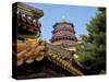 The Pavilion of Buddhist Fragrance, at the Summer Palace, Beijing, China-Miva Stock-Stretched Canvas