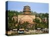 The Pavilion of Buddhist Fragrance, at the Summer Palace, Beijing, China-Miva Stock-Stretched Canvas