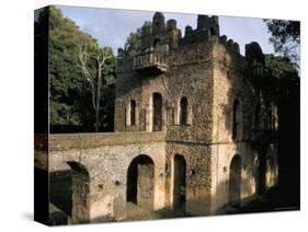 The Pavilion of Delight Built for King Fasilidas, Gondar, Ethiopia, Africa-David Poole-Stretched Canvas