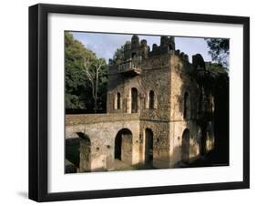 The Pavilion of Delight Built for King Fasilidas, Gondar, Ethiopia, Africa-David Poole-Framed Photographic Print