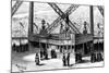 The Pavilion of the Figaro, on the Second Storey of the Eiffel Tower, Paris, 1889-null-Mounted Giclee Print