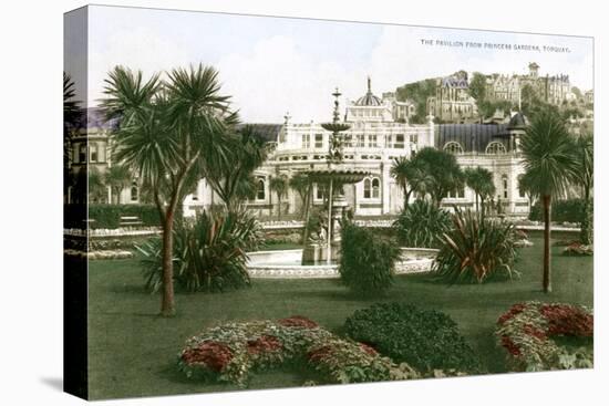 The Pavilion, Torquay, Devon, Early 20th Century-Ern Bishop-Stretched Canvas