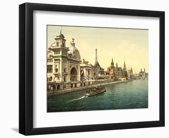 The Pavilions of the Nations, Ii, Exposition Universal, Paris, France, C.1890-1900-null-Framed Giclee Print