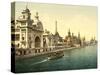 The Pavilions of the Nations, Ii, Exposition Universal, Paris, France, C.1890-1900-null-Stretched Canvas