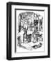 The Pawnbrokers Shop, C1900-George Cruikshank-Framed Giclee Print