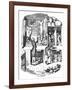 The Pawnbrokers Shop, C1900-George Cruikshank-Framed Giclee Print