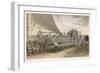 The Paying-Out Machinery on the Deck of the Great Eastern-Robert Dudley-Framed Art Print