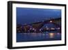 The Peace Bridge, Which is One of the Main Border Crossings between Canada and the United States, R-FrenchToast-Framed Photographic Print