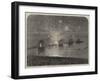 The Peace Commemoration at Brighton, Fireworks on the Chain Pier-null-Framed Giclee Print