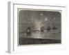 The Peace Commemoration at Brighton, Fireworks on the Chain Pier-null-Framed Giclee Print