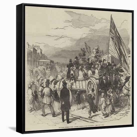 The Peace Commemoration, Country Cousins at the Illumination-null-Framed Stretched Canvas