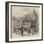 The Peace Commemoration, Country Cousins at the Illumination-null-Framed Giclee Print