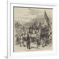 The Peace Commemoration, Country Cousins at the Illumination-null-Framed Giclee Print