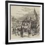 The Peace Commemoration, Country Cousins at the Illumination-null-Framed Giclee Print