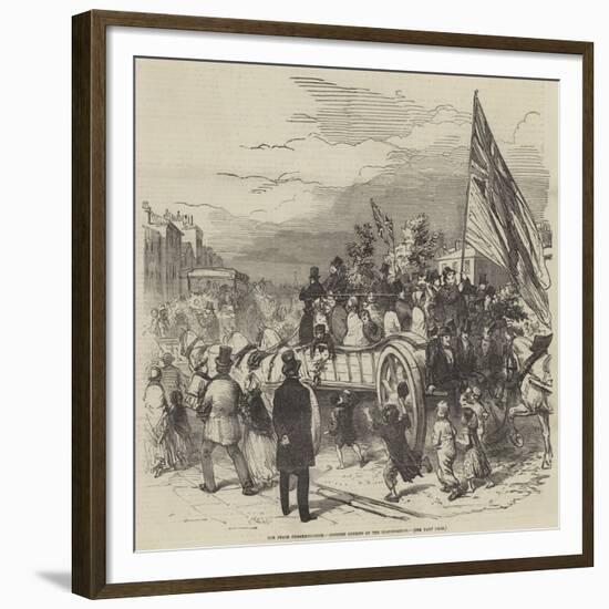 The Peace Commemoration, Country Cousins at the Illumination-null-Framed Giclee Print