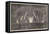 The Peace Commemoration, the Fireworks in Victoria-Park-null-Framed Stretched Canvas