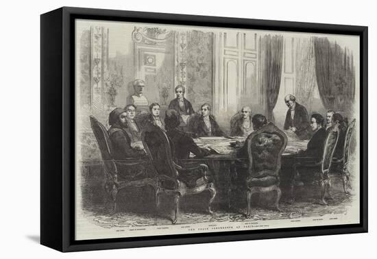 The Peace Conference, at Paris-null-Framed Stretched Canvas