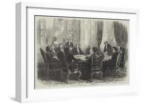 The Peace Conference, at Paris-null-Framed Giclee Print