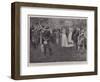 The Peace Conference at the Hague, the Reception of Delegates by Queen Wilhelmina-William Hatherell-Framed Giclee Print