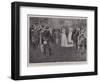 The Peace Conference at the Hague, the Reception of Delegates by Queen Wilhelmina-William Hatherell-Framed Giclee Print