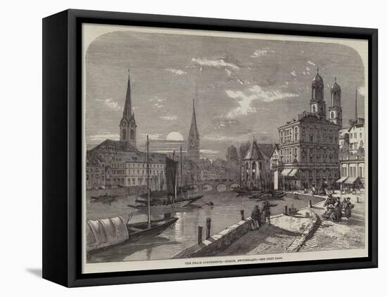 The Peace Conference, Zurich, Switzerland-Richard Principal Leitch-Framed Stretched Canvas