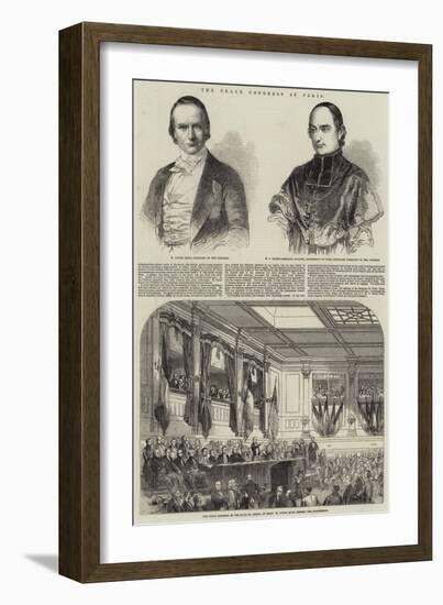 The Peace Congress at Paris-null-Framed Giclee Print