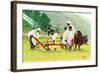 The Peace Corps in Ethiopia '-Norman Rockwell-Framed Giclee Print