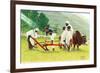 The Peace Corps in Ethiopia '-Norman Rockwell-Framed Giclee Print