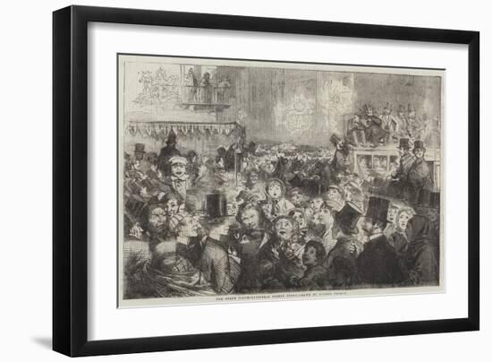 The Peace Illuminations, a Street Scene-George Housman Thomas-Framed Giclee Print