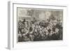 The Peace Illuminations, a Street Scene-George Housman Thomas-Framed Giclee Print