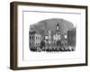 The Peace Illuminations - the Horse Guards, Whitehall Front, London, 1856-null-Framed Giclee Print