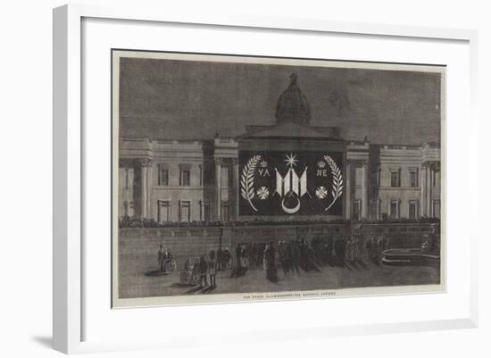 The Peace Illuminations, the National Gallery-null-Framed Giclee Print