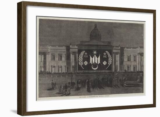 The Peace Illuminations, the National Gallery-null-Framed Giclee Print