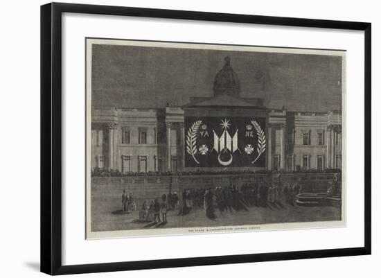 The Peace Illuminations, the National Gallery-null-Framed Giclee Print