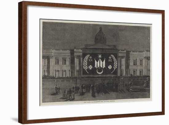 The Peace Illuminations, the National Gallery-null-Framed Giclee Print