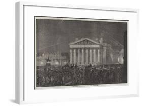 The Peace Illuminations, the Royal Exchange-null-Framed Giclee Print